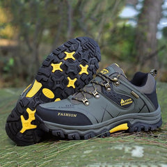 Outdoor Lace-up Hiking Boots Sport Men's Shoes For Camping Climbing Mountain Non-slip Breathable Shoes