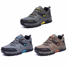 Outdoor Lace-up Hiking Boots Sport Men's Shoes For Camping Climbing Mountain Non-slip Breathable Shoes
