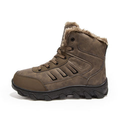 Big Size Winter Hiking Shoes Men Waterproof PU Leather Shoes Adventure Outdoor Camping Boots For Men Size 14 Treking Shoe