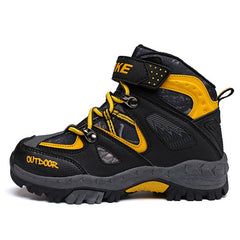 Kid's Hiking Shoes Autumn&Winter Waterproof Sports Climbing Shoes Anti-slip Trekking Hiking Snow Boots Outdoor Sneaker