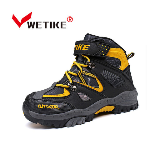 Kid's Hiking Shoes Autumn&Winter Waterproof Sports Climbing Shoes Anti-slip Trekking Hiking Snow Boots Outdoor Sneaker
