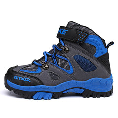 Kid's Hiking Shoes Autumn&Winter Waterproof Sports Climbing Shoes Anti-slip Trekking Hiking Snow Boots Outdoor Sneaker