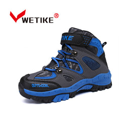 Kid's Hiking Shoes Autumn&Winter Waterproof Sports Climbing Shoes Anti-slip Trekking Hiking Snow Boots Outdoor Sneaker