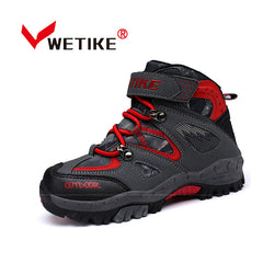 Kid's Hiking Shoes Autumn&Winter Waterproof Sports Climbing Shoes Anti-slip Trekking Hiking Snow Boots Outdoor Sneaker