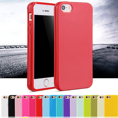 For iphone 4 4S Case Fashion Candy Shockproof Coque for Apple iphone 4 Case Soft Jelly TPU Silicone Cell Phone Protective Cover