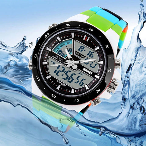 New 2017 Brand SKMEI Watches Men Sports Relojes Male Clock Dive Swim Fashion Digital Watch Military Multifunctional Wristwatches