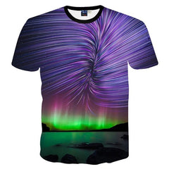 Mr.1991INC Hip Hop street wear T-shirt men/women 3d t shirt print lighting DJ cat eating pizza summer tops tees cool tshirt