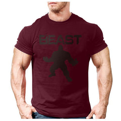 New Brand clothing Bodybuilding Fitness Men beast printed t-shirts Golds Gorilla Wear tee shirts Stringer tops