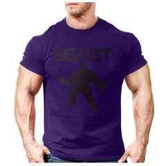 New Brand clothing Bodybuilding Fitness Men beast printed t-shirts Golds Gorilla Wear tee shirts Stringer tops