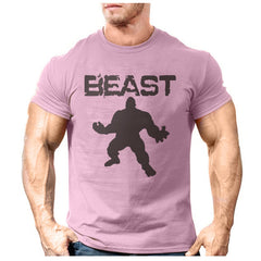 New Brand clothing Bodybuilding Fitness Men beast printed t-shirts Golds Gorilla Wear tee shirts Stringer tops