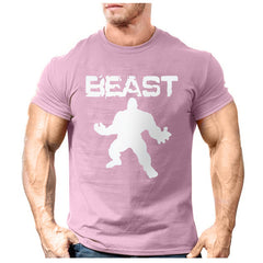 New Brand clothing Bodybuilding Fitness Men beast printed t-shirts Golds Gorilla Wear tee shirts Stringer tops