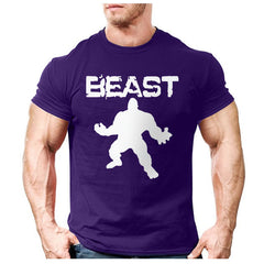 New Brand clothing Bodybuilding Fitness Men beast printed t-shirts Golds Gorilla Wear tee shirts Stringer tops