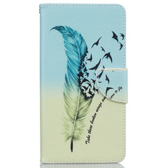 Pattern Case For Huawei Honor 5C/GT3/Honor 7 Lite/Nemo Giraffe Flip Wallet PU Leather Cover Card Slots Holder Stand Phone Cases