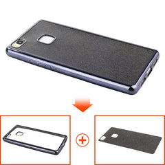 Plating Phone Case For Huawei P9 Lite Cover Silicone Ultra Thin Soft Transparent TPU Back Cover For Huawei P9 Lite Luxury Gold