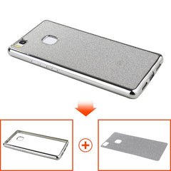 Plating Phone Case For Huawei P9 Lite Cover Silicone Ultra Thin Soft Transparent TPU Back Cover For Huawei P9 Lite Luxury Gold