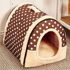 Multifuctional Dog House Nest With Mat Foldable Pet Dog Bed Cat Bed House For Small Medium Dogs Travel Pet Bed Bag