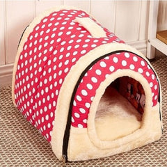 Multifuctional Dog House Nest With Mat Foldable Pet Dog Bed Cat Bed House For Small Medium Dogs Travel Pet Bed Bag