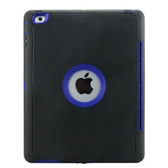 For Apple iPad 2 iPad 3 iPad 4 Retina Kids Safe Armor Shockproof Heavy Duty Silicone Hard Case Cover w/Screen Protector Film