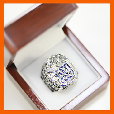 2011 NEW YORK GIANTS SUPER BOWL XLVI WORLD CHAMPIONSHIP RING WITH MANNING PLAYER US SIZE 8 9 10 11 12 13 14 AVAILABLE