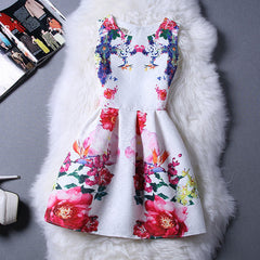 Flower Princess dress girl clothing for girls clothes dresses summer winter 2017 Casual Wear School kids girls party tutu dress