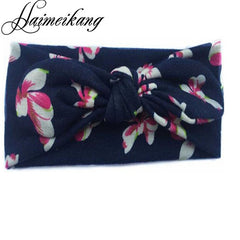 haimeikang Bohemia Floral Elastic  Hair Ties Headband Kind Baby Children Turbante Hair Accessories Bandage on a Head for Girls