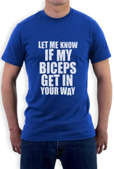 T-Shirt Gymer Traininger Workout Lift Body Building Funny