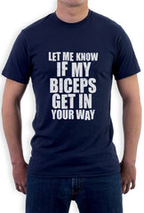 T-Shirt Gymer Traininger Workout Lift Body Building Funny