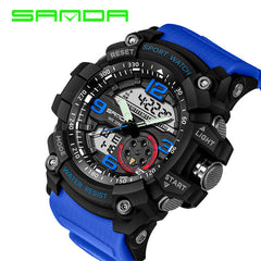 2017 Military Sport Watch Men Top Brand Luxury Famous Electronic LED Digital Wrist Watch Male Clock For Man Relogio Masculino