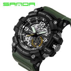 2017 Military Sport Watch Men Top Brand Luxury Famous Electronic LED Digital Wrist Watch Male Clock For Man Relogio Masculino