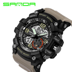 2017 Military Sport Watch Men Top Brand Luxury Famous Electronic LED Digital Wrist Watch Male Clock For Man Relogio Masculino