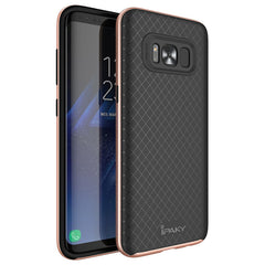 iPaky For Samsung Galaxy S8 Case Fashion Armor Silicone Back Cover PC Frame Soft Fundas For Samsung S8 Plus Phone Cases