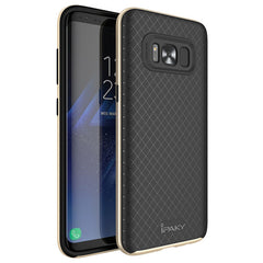 iPaky For Samsung Galaxy S8 Case Fashion Armor Silicone Back Cover PC Frame Soft Fundas For Samsung S8 Plus Phone Cases