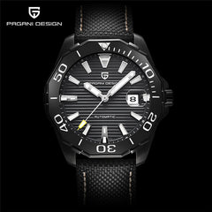 PAGANI DESIGN Men's Classic Diving Series Mechanical Watches Waterproof Steel Stainless Brand Luxury Watch Men Relogio Masculino