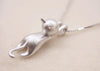 Jisensp New Arrival Necklace Cute Animal Kitty Cat Necklaces & Pendants for Women SYXL004