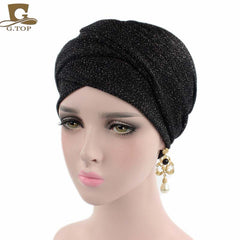 2017 new turban breathable mesh shimmer long scarf head wrap women hijab tube head scarf tie