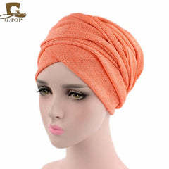 2017 new turban breathable mesh shimmer long scarf head wrap women hijab tube head scarf tie