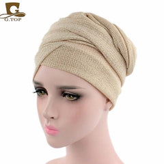 2017 new turban breathable mesh shimmer long scarf head wrap women hijab tube head scarf tie