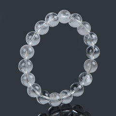 Chanfar 10mm White Howlite Tiger Eye Lava Crystal Natural Stone Beaded Bracelet For Women Men Jewelry