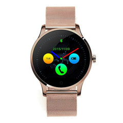 K88H Smart Watch IOS Android Heart Rate Monitor Watch 1.22 Inch IPS Round Screen Bluetooth SmartWatch For iphone 6 huawei xiaomi