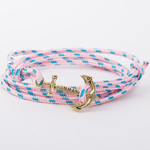 2017 New Retro Alloy Anchor Bracelet Multilayer Leather Risers Bracelet for Women&Men Friendship Bracelets