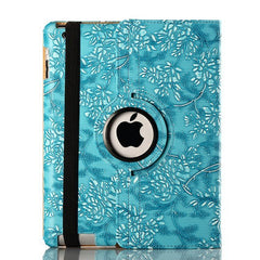 hot sell 3d printer grape pattern pu Leather case for Apple iPad 2 Leather Cases Stand Cover for Apple iPad 4 ipad3 tablets case