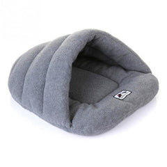 Warm Comfortable House Kennel Bed Multi-function Pet Cat Dog Fleece Sleeping Bag &Cushion