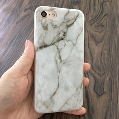 Kerzzil Soft TPU Marble Phone Case For iPhone 7 6 6S Plus 5s SE Graffiti Triangle Painted Phone Cover Back For iPhone 6 7 6S 5S