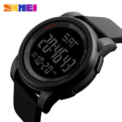 SKMEI Men Sports Watches Double Time Countdown Military Watch 50M Waterproof Digital Wristwatches Clock Relogio Masculino 1257