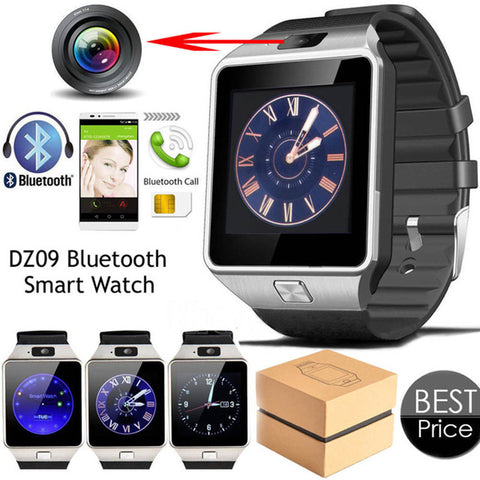 Smart Watch Digital DZ09 U8 Wrist with Men Bluetooth Electronics SIM Card Sport Smartwatch camera For iPhone Android Phone Wach