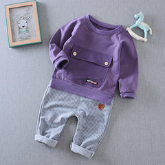 2017 New spring & autumn girls clothes sets T-shirt+ Pants 2pcs/set full sleeve clothing children active suits cotton kids wear.