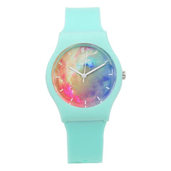 New Fashion Harajuku Star Women Water Resistant Sports Jelly Watch Simple Women Transparent Watches for Lady Girls Watch