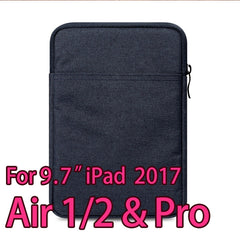 Shockproof Tablet Sleeve Pouch Case for iPad mini 2 3 4 iPad Air 1/2  Pro 9.7 inch Cover thick AKR 2017 New Free Shipping