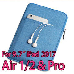 Shockproof Tablet Sleeve Pouch Case for iPad mini 2 3 4 iPad Air 1/2  Pro 9.7 inch Cover thick AKR 2017 New Free Shipping