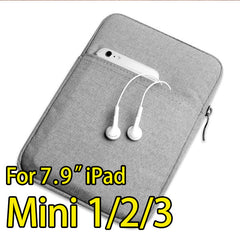 Shockproof Tablet Sleeve Pouch Case for iPad mini 2 3 4 iPad Air 1/2  Pro 9.7 inch Cover thick AKR 2017 New Free Shipping